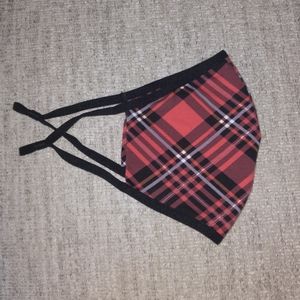 Red flannel mask size medium